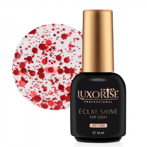 Top Coat LUXORISE - Eclat Shine, Ruby 10ml