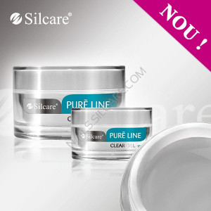 Gel UV Silcare Pure Line Clear - Transparent, 15 gr.