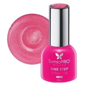 Oja Semipermanenta One Step Brilliant Gel SensoPRO Milano 8ml, Sweet Radiance #98