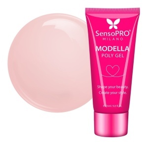 Polygel MODELLA SensoPRO Milano - Nude Whisper, 15ml