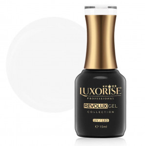 Revolux LUXORISE Ημιμόνιμο Βερνίκι νυχιών, Iconic White 15ml