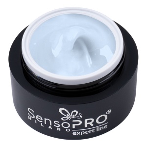 Gel Constructie Unghii Expert Line SensoPRO Milano 15ml, Shimmer Blue