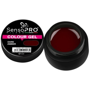 Gel UV Colorat SensoPRO Milano Dark Amber, 5ml