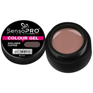 Gel UV Colorat SensoPRO Milano Exclusive Coffee, 5ml