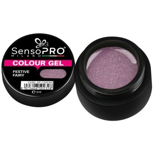 Gel UV Colorat SensoPRO Milano, Festive Fairy, 5ml