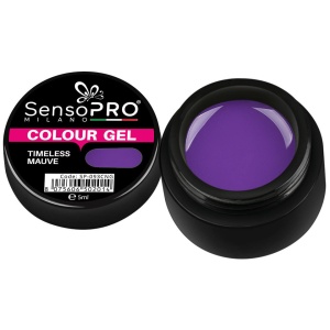 Gel UV Colorat SensoPRO Milano Timeless Mauve, 5ml