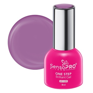 Oja Semipermanenta One Step Brilliant Gel SensoPRO Milano, 70 Selective Tease, 8ml