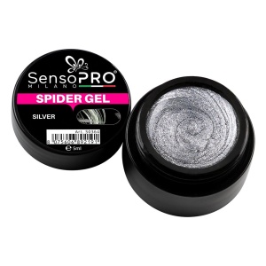 Spider Gel Silver, 5 ml - SensoPRO Milano - Img 2