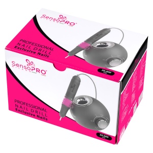 Freza Unghii Profesionala SensoPRO Milano Exclusive Nails 30.000 RPM, Grey - Img 2
