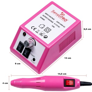 Freza Unghii Profesionala SensoPRO Milano Star Nails 20000 RPM, Roz - Img 6