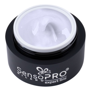 Gel Constructie Unghii Expert Line SensoPRO Milano 15ml, Shimmer Purple