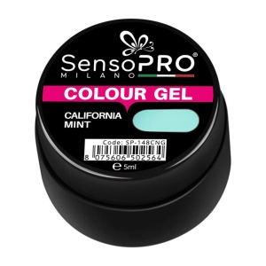 Gel UV Colorat SensoPRO Milano California Mint, 5ml - Img 2
