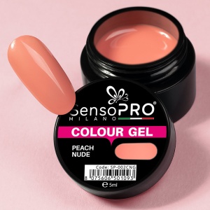 Gel UV Colorat SensoPRO Milano, Peach Nude, 5ml - Img 3