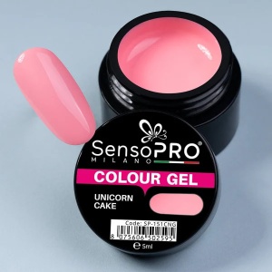Gel UV Colorat SensoPRO Milano Unicorn Cake, 5ml - Img 3