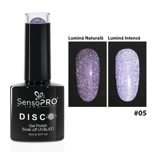 Oja Semipermanenta Disco Feel the Rythm #05, SensoPRO Milano 10ml - Img 3