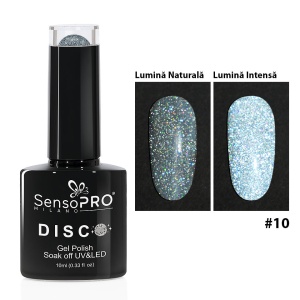 Oja Semipermanenta Disco Jump & Dance #10, SensoPRO Milano 10ml - Img 3