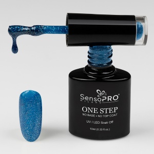 Oja Semipermanenta One Step SensoPRO Milano #012 Magic Blue, 10ml - Img 2