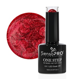 Oja Semipermanenta One Step SensoPRO Milano #021 Tifanny Red, 10ml