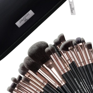 Pensule Machiaj SensoPRO Milano Black Gold, Set 20 + Borseta Cadou - Img 1