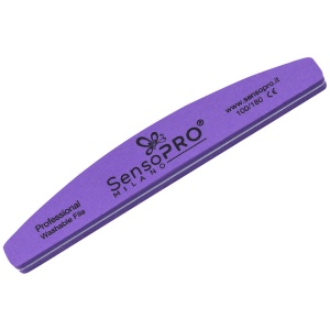 Pila Buffer Unghii SensoPRO Milano, Semiluna 100/180, mov