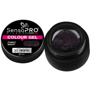 Gel UV Colorat SensoPRO Milano, Funky Night, 5ml