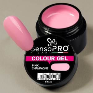 Gel UV Colorat SensoPRO Milano Pink Champagne, 5ml - Img 3