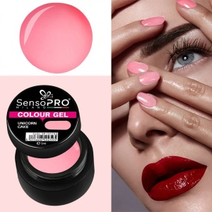 Gel UV Colorat SensoPRO Milano Unicorn Cake, 5ml - Img 4