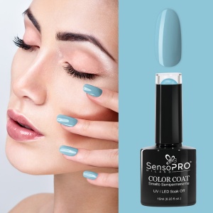 Oja Semipermanenta 147 Pastel Blue, SensoPRO Milano 10ml - Img 2