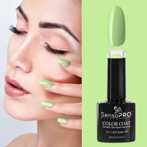 Oja Semipermanenta 165 Pastel Green, SensoPRO Milano 10ml - Img 2