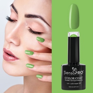 Oja Semipermanenta 167 Green Madness, SensoPRO Milano 10ml - Img 2
