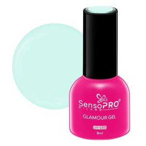 Oja Semipermanenta Glamour Gel SensoPRO Milano, 32 Cloud Spin, 8ml