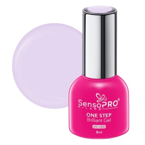 Oja Semipermanenta One Step Brilliant Gel SensoPRO Milano, 62 At the Palace, 8ml