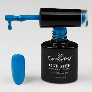 Oja Semipermanenta One Step SensoPRO Milano #057 Blue Ink, 10ml - Img 2