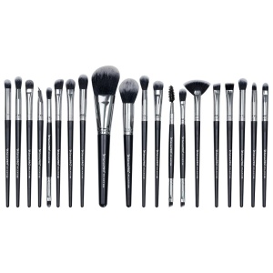 Pensule Machiaj SensoPRO Milano Black Silver, Set 20 + Borseta Cadou - Img 3