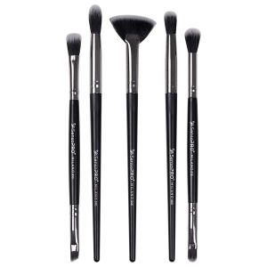 Pensule Machiaj SensoPRO Milano Travel Black, Set 5 + Cadou - Img 4