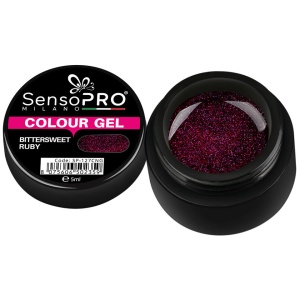 Gel UV Colorat SensoPRO Milano, Bittersweet Ruby, 5ml