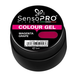 Gel UV Colorat SensoPRO Milano Magenta Grape, 5ml - Img 2