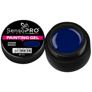 Gel UV Pictura Unghii SensoPRO Milano, Denim Mania 5ml - Img 2