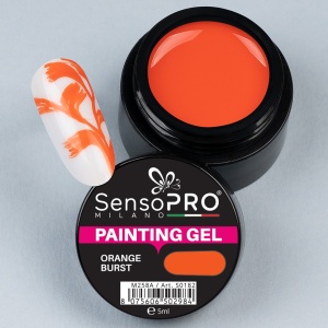Gel UV Pictura Unghii SensoPRO Milano, Orange Burst 5ml