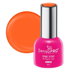 Oja Semipermanenta One Step Brilliant Gel SensoPRO Milano, 113 Hot Illusion, 8ml