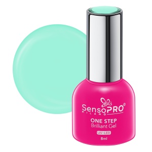 Oja Semipermanenta One Step Brilliant Gel SensoPRO Milano, 53 Oasis Pleasure, 8ml