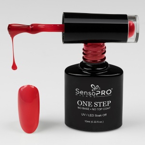 Oja Semipermanenta One Step SensoPRO Milano #048 Fire Rose, 10ml - Img 2