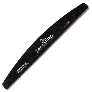 Pila Unghii Profesionala SensoPRO Milano, Semiluna 100/180, negru