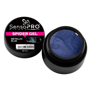 Spider Gel Metallic Blue, 5 ml - SensoPRO