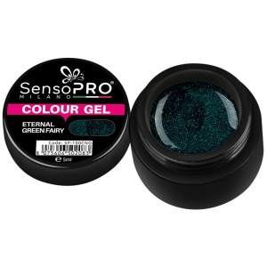 Gel UV Colorat SensoPRO Milano, Eternal Green, Fairy 5ml