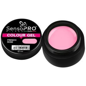 Gel UV Colorat SensoPRO Milano French Rose, 5ml