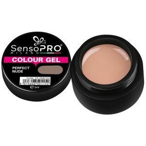 Gel UV Colorat SensoPRO Milano Perfect Nude, 5ml