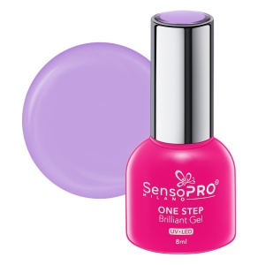 Oja Semipermanenta One Step Brilliant Gel SensoPRO Milano, 64 Rare Beauty, 8ml