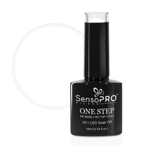 Oja Semipermanenta One Step SensoPRO Milano #002 Snow Crush, 10ml