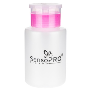 Recipient cu Pompita pentru Lichide Adjuvante Unghii SensoPRO Milano, 150 ml